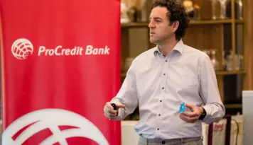 guest speaker at procredit bank